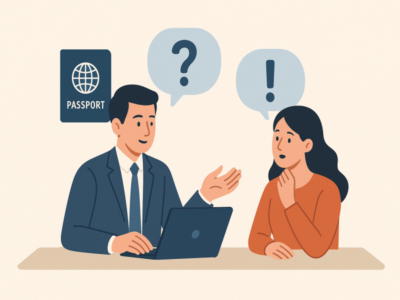 صفحه پرسش و پاسخ تخصصی مهاجرتی